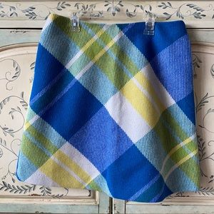 Wool plaid skirt by Boden US 8
